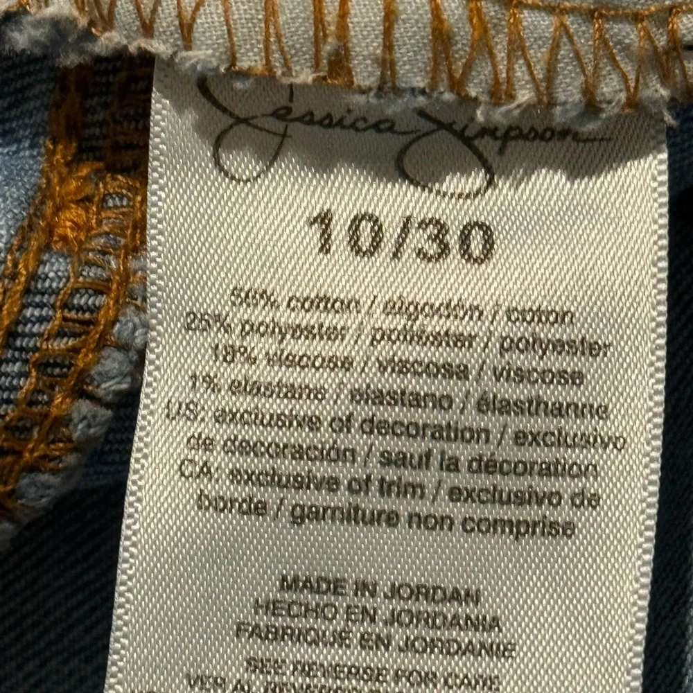 Jessica Simpson High Rise Jeans - Denim Blue - Picture 4 of 4